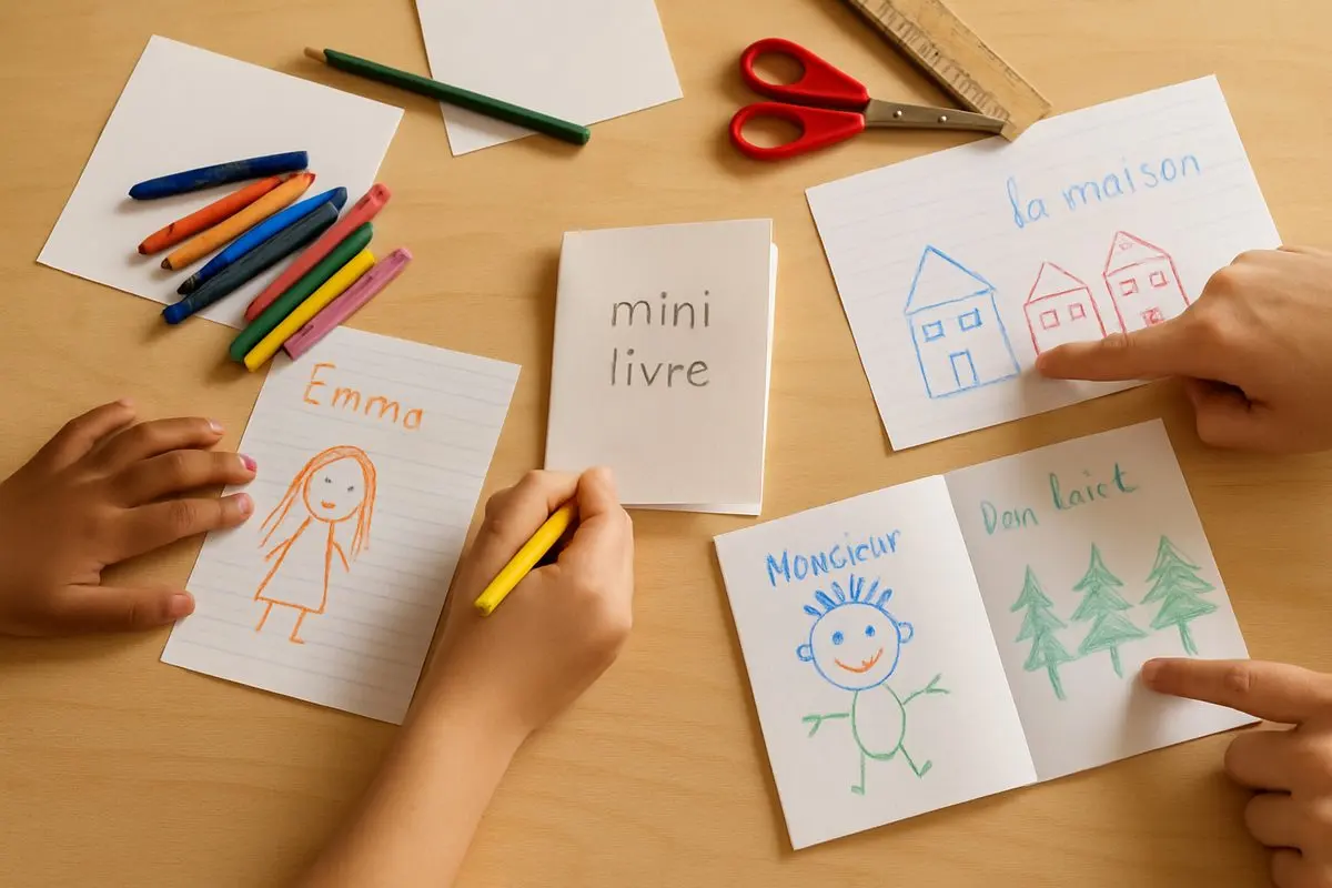 Activités créatives autour des mots : photo d'illustration